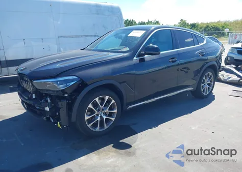 2023 BMW X6 xDrive40I from USA, damaged, VIN 5UXCY6C00P9P21010